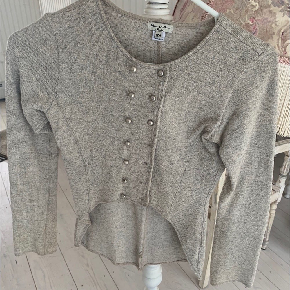 Kids’ Designer Light Gray Jacket